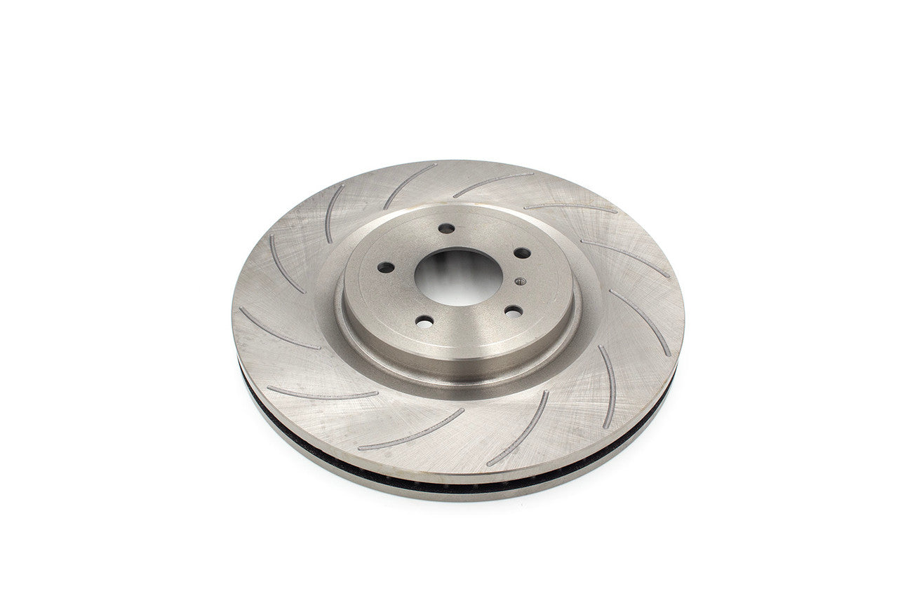 ROFU - Max Street Friction Slotted Front Rotors PAIR - Nissan 370Z Sport Z34 / Infiniti G37