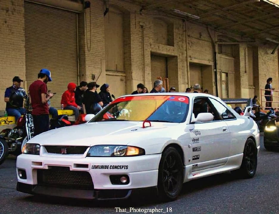Levelride Concepts - Nissan Skyline R33/R34 Thru-Hood Tow-Hook kit (LCNS300)