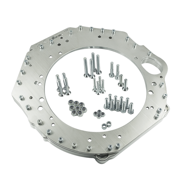 PMC Motorsport - Adapter kit GM Chevrolet V8 LS LS1 LS3 LS7 LM7 LQ - BMW M57N2 6-speed HGU HGK / N54 - 184mm / 7.25" (P) (A-LS-HGU-184P)