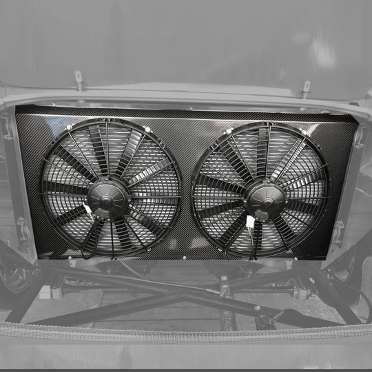 HGK Racing - F22 Rear Mounted Radiator Kit