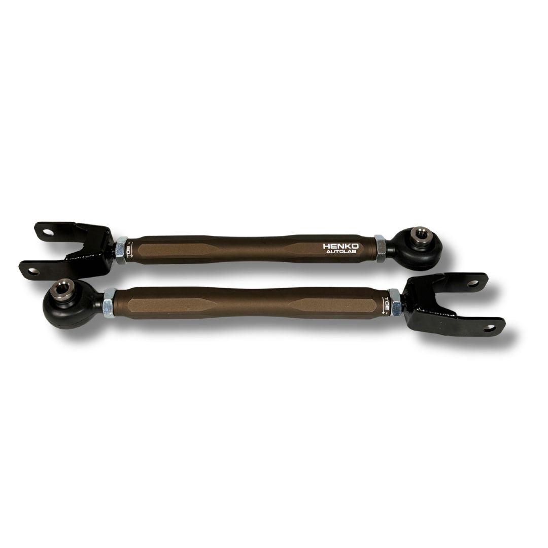HENKO AUTOLAB - 350Z / G35 ADJUSTABLE REAR TOE ARMS