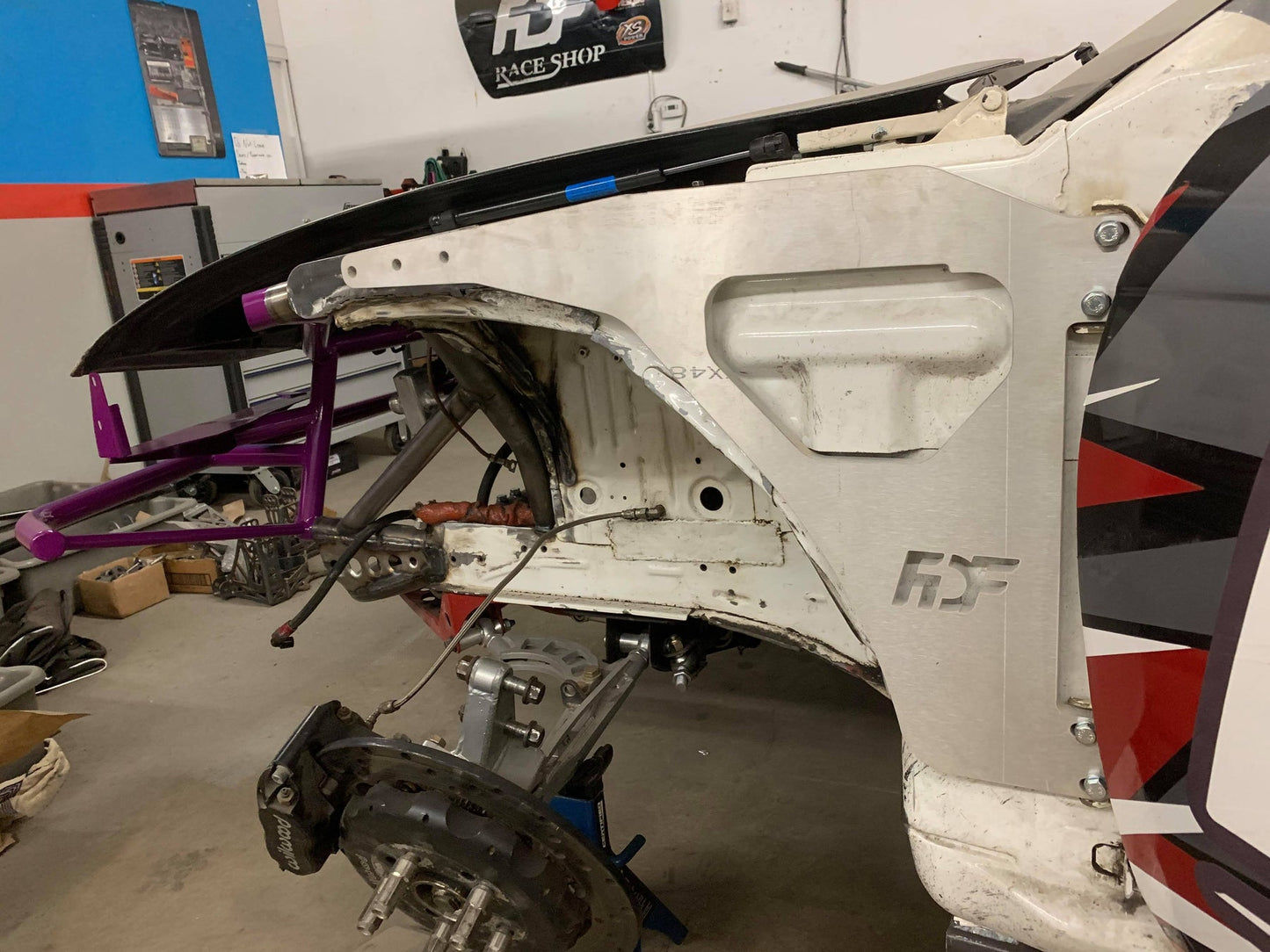 FDF Raceshop - Nissan 240sx Front Fender Brace S14