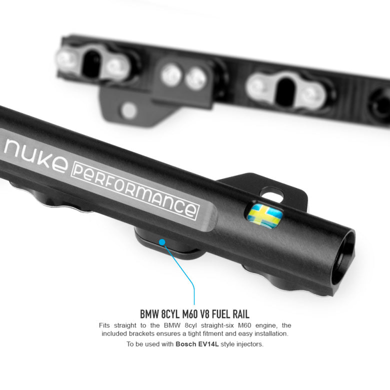 Nuke Performance - BMW 8cyl M60/M62 fuel rail