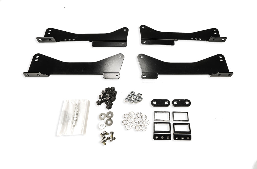 Brey Krause - E46 Cobra Nogaro Seat Mounts for OEM sliders