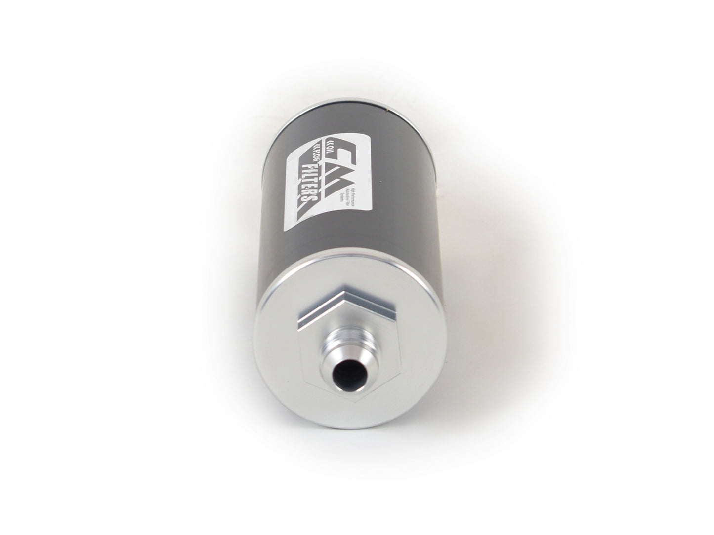 Canton - Filtro de óleo CM de boleto de alumínio 6" em linha com portas -10AN