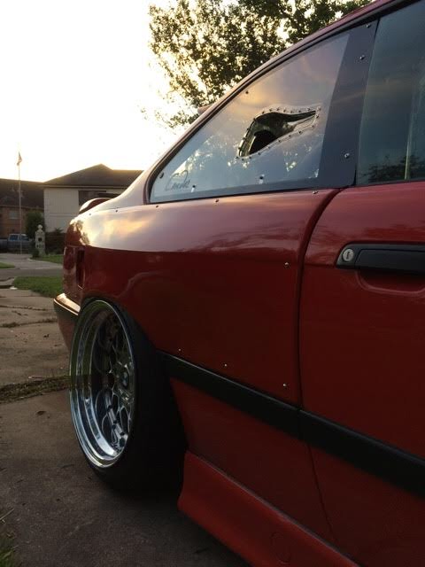 Condor Speed Shop - Polycarbonate Rear Side Window Kit-E36 Coupe