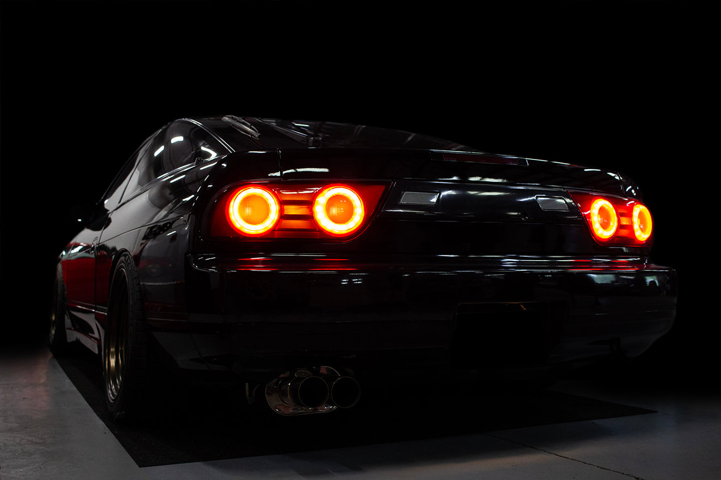 J Replace - Type X Style LED Tail Light Set - Nissan 240sx 89-94 Hatchback