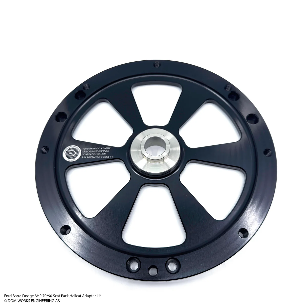 DomiWorks Engineering - FORD BARRA TO DODGE 8HP 70/75/90/95 SCAT PACK HELLCAT ADAPTER KIT