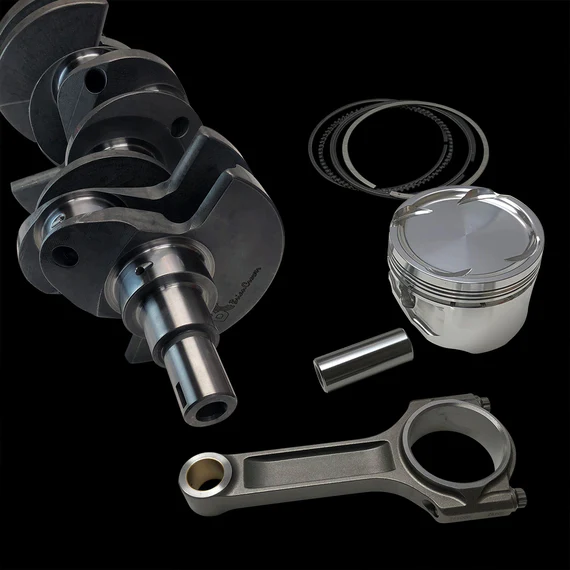 Brian Crower Nissan VR38DETT Stroker Kit - 94.4mm Stroke Billet Crank/6.496in Rods/Pistons Balanced