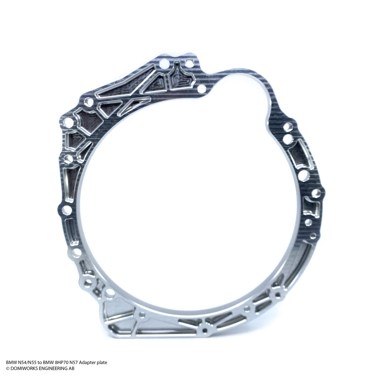 DomiWorks Engineering - BMW N54 N55 S55 TO 8HP70 N57 ADAPTER PLATE