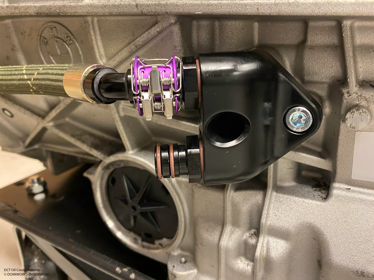 DomiWorks Engineering - DCT Oil Cooler Adapter