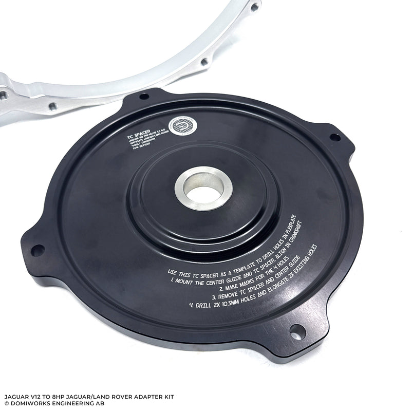 DomiWorks Engineering - JAGUAR V12 5.3L PRE-HE, 5.3 HE AND 6.0L TO JAGUAR/LAND ROVER 8HP 70/75