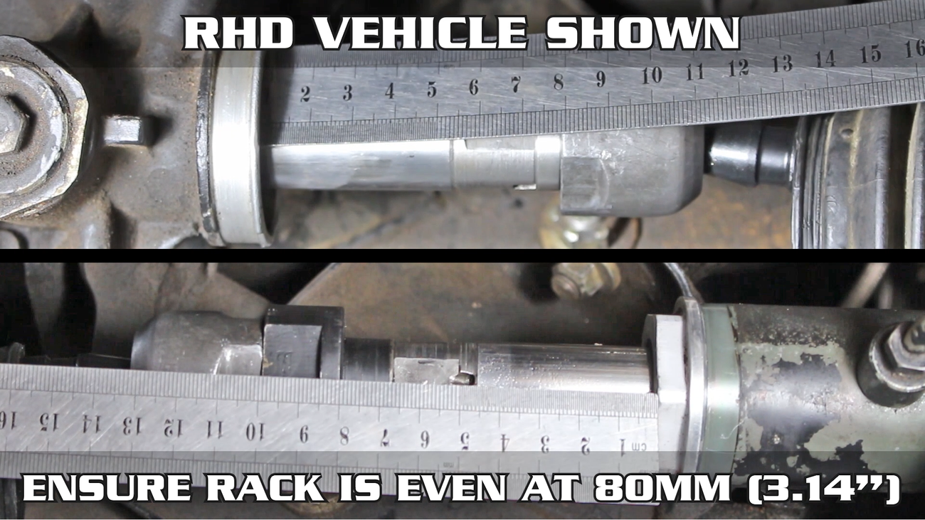 GKTech - 4130 HIGH TENSILE STEEL STEERING RACK SPACER