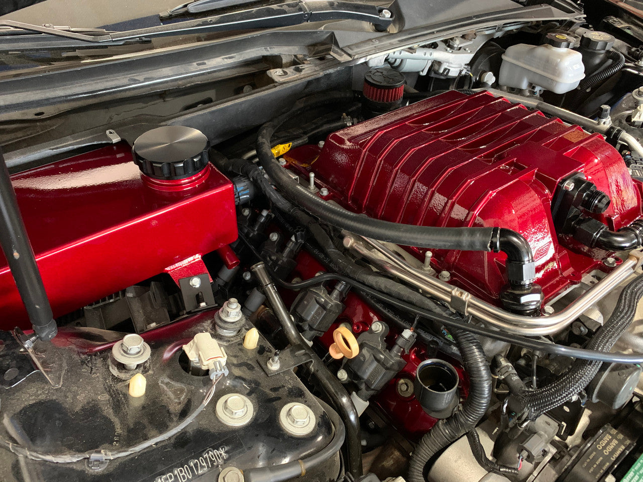 Dedicated Motorsports - 09-15 CTS-V Engine Bay Tank