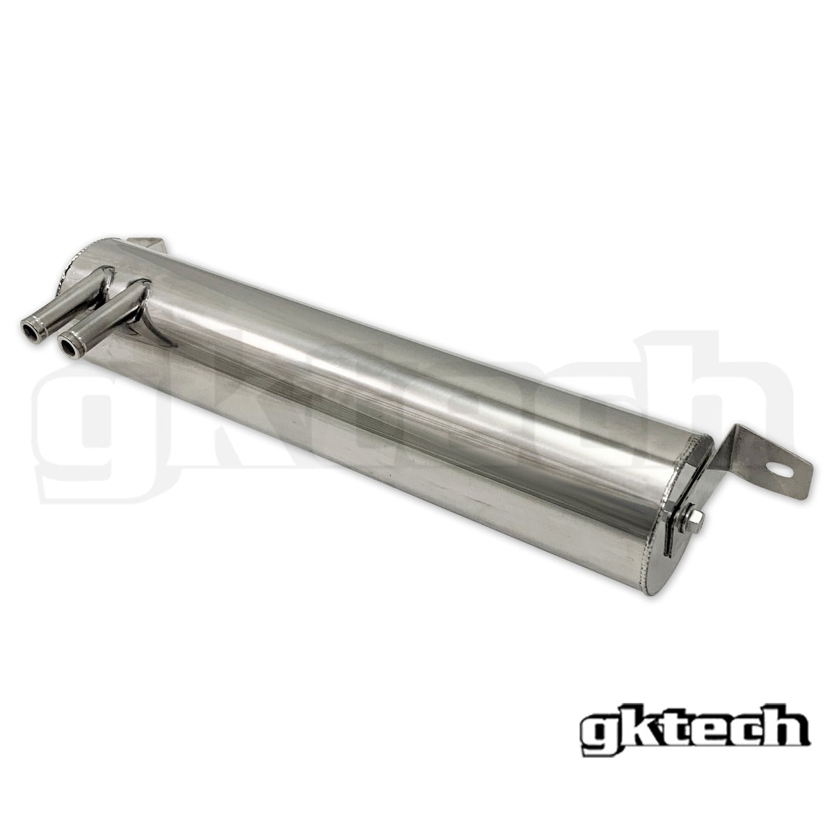 GKTech - S14 240SX/ S15 SOBRE O RADIADOR OIL CATCH CAN - PRETO (S145CN-1-B)