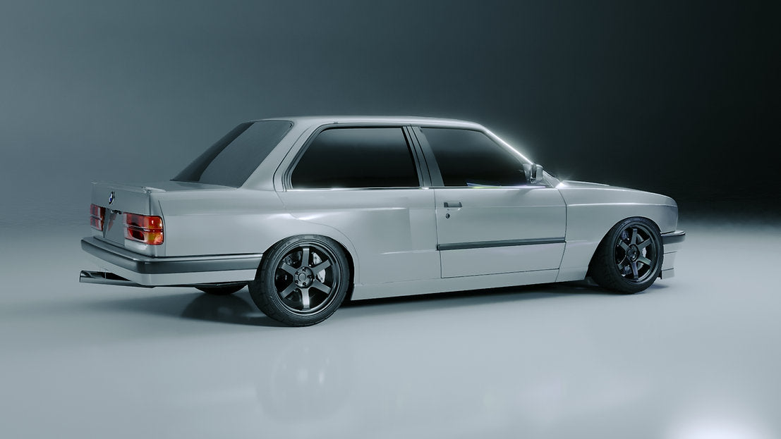 Big Duck Club - BMW E30 Sedan Overfender - M3 Style (50mm)