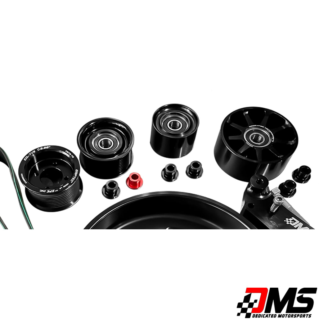 Dedicated Motorsports - 10 Rib Pulley Kit for Kong and Magnuson 2650 Superchargers