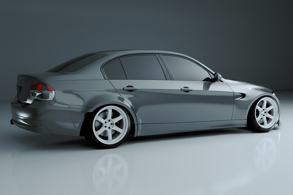 Big Duck Club - BMW E90 Rear Overfenders (65mm)