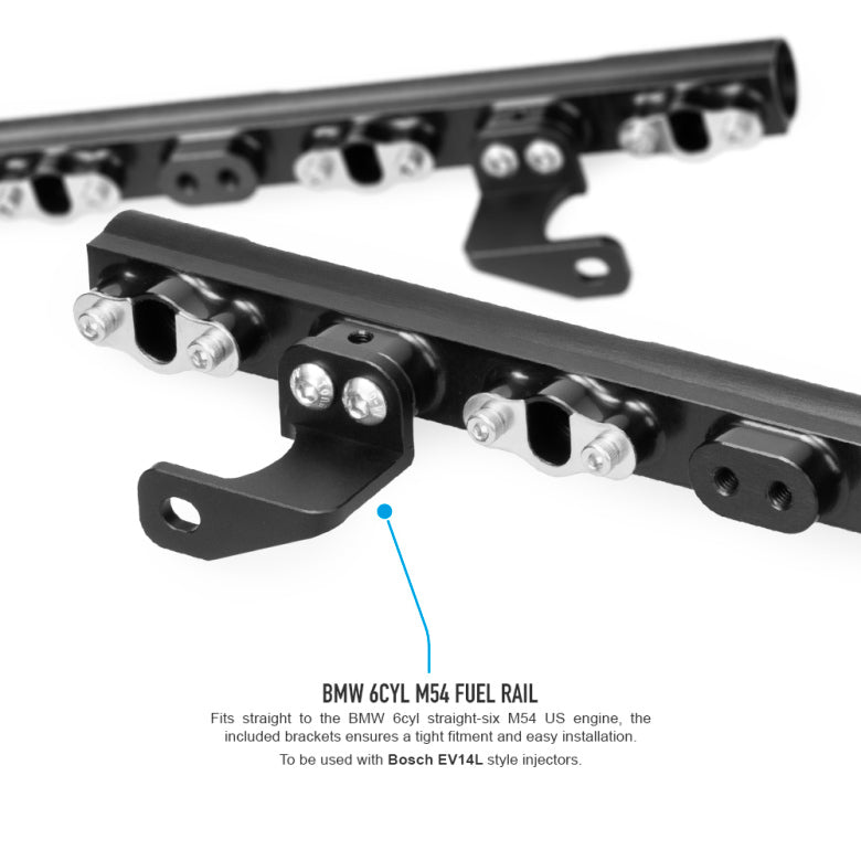 Nuke Performance - BMW 6cyl M54 fuel rail (120-02-103)
