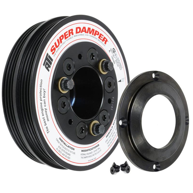 ATI Damper 94-05 Miata 1.8L 5.67in 4 Grv - 1Pc Belt Guide w/o Trigger Wheel (916885BG1 Included)