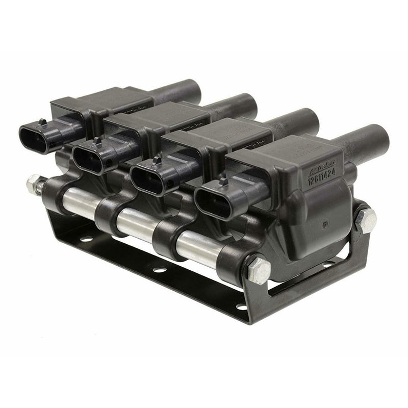 TSP - LS2 LS3 LS4 LS7 LS9 Coil Pack Relocation Kit - Brackets, Coil Harness, and 36" extension harness - Powdercoated Black (25-LS2RK)