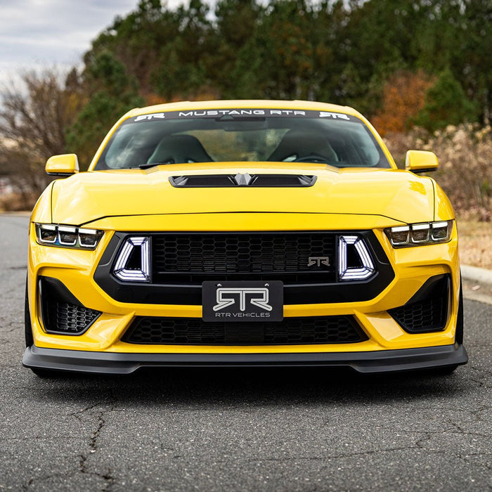 RTR - FRONT LICENSE PLATE BRACKET (24+ MUSTANG)