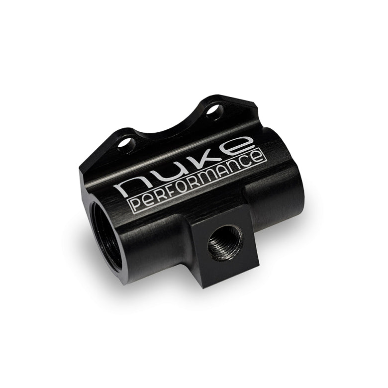 Nuke Performance - Fuel Line Gauge Adaptor AN-8 ORB to M10x1