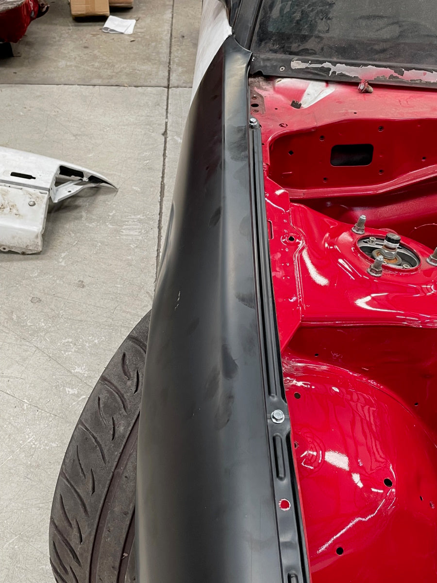 J Replace - OE Replacement Stamped Steel Front Fender - Nissan 240sx 180sx S13 89-94 - Right