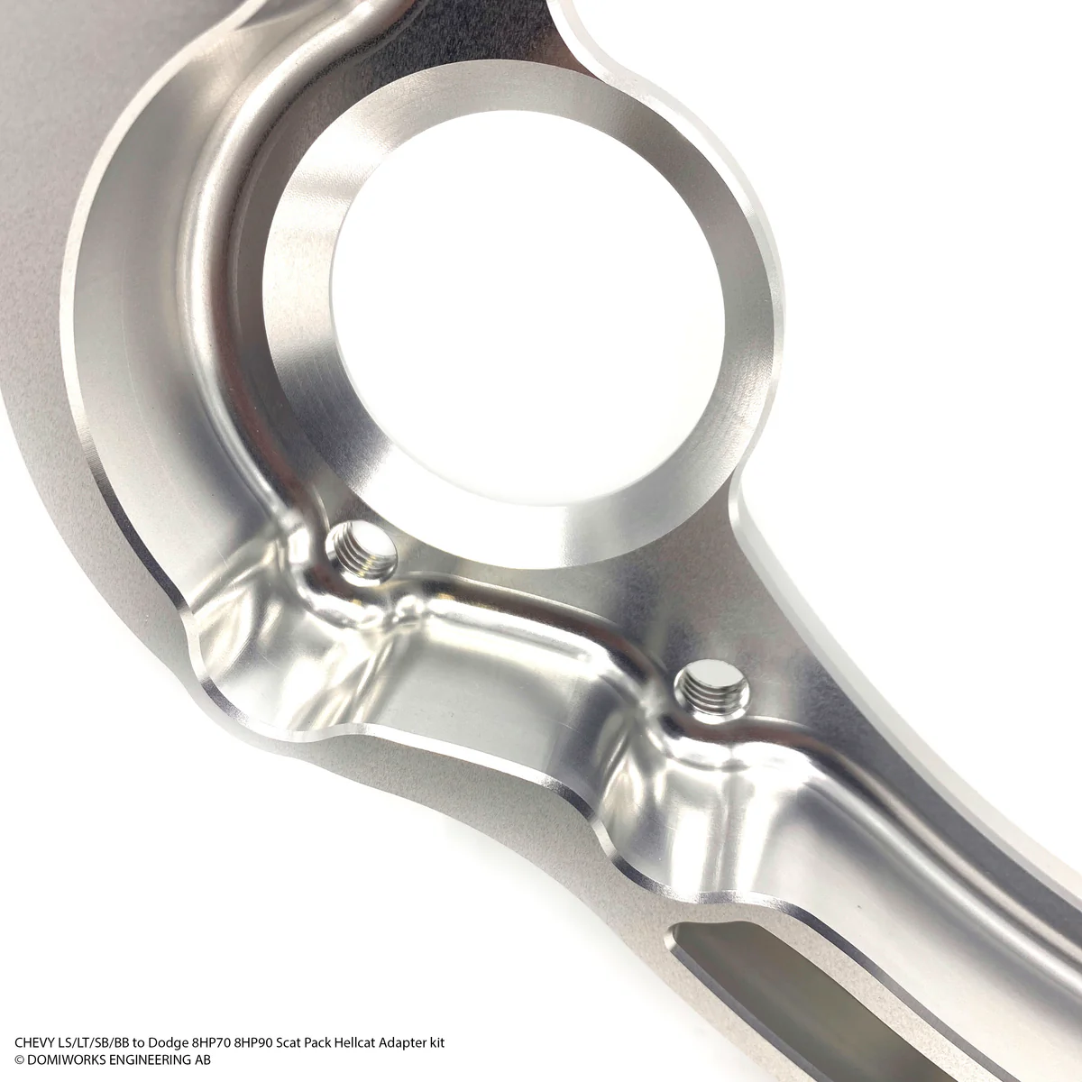 DomiWorks Engineering - CHEVY LS/LT/SB/BB TO DODGE 8HP70 / 8HP90 SCAT PACK HELLCAT ADAPTER KIT