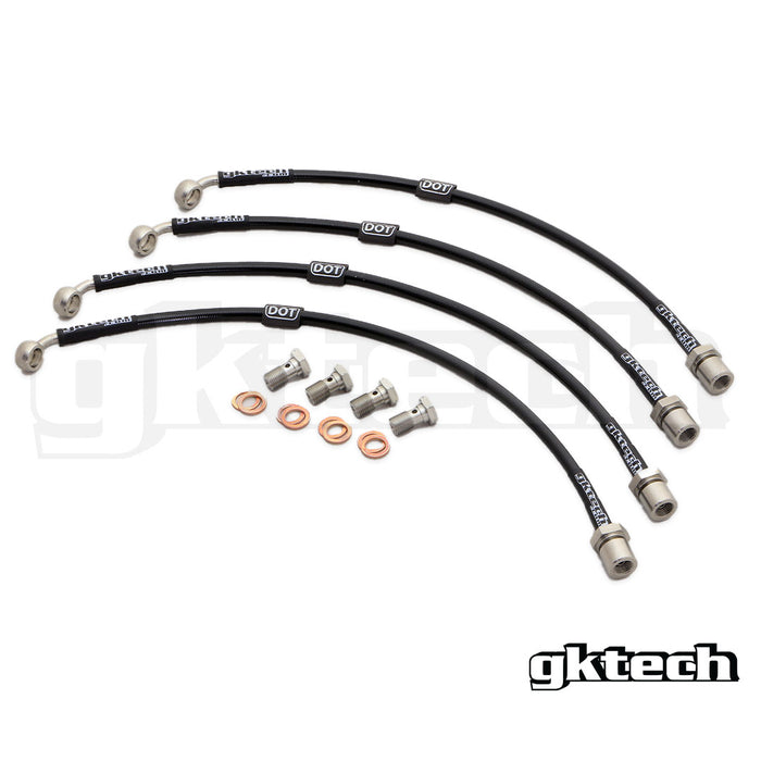 GKTECH - TOYOTA JZX 100 BRAIDED BRAKE LINES