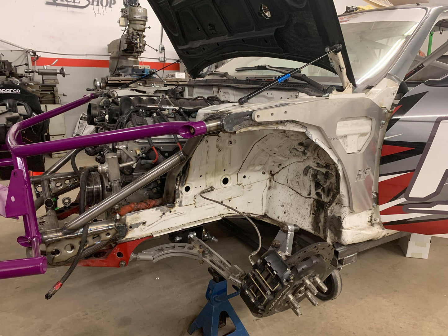 FDF Raceshop - Nissan 240sx Front Fender Brace S14