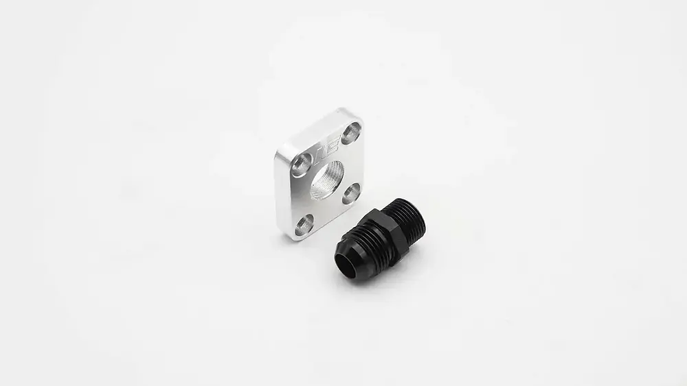 Ichiban Engineering - 1JZ / 2JZ - Oil Level Sensor Block Off AN10 Breather