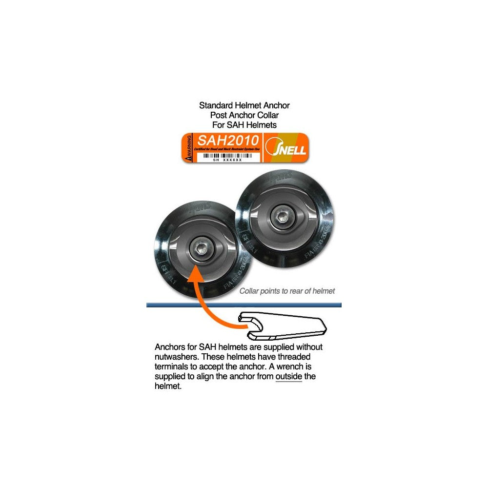 HANS - Spare Parts - Helmet Anchors For HANS Devices