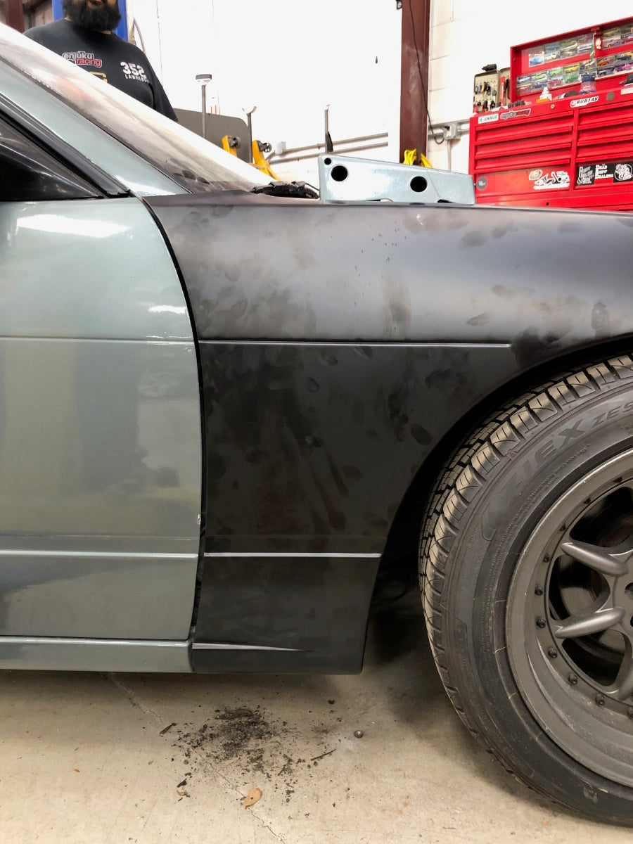 J Replace - OE Replacement Stamped Steel Front Fender - Nissan 240sx 180sx S13 89-94 - Right