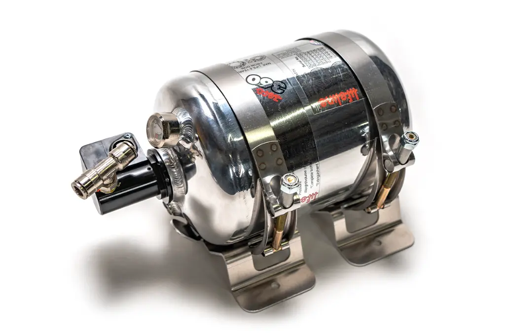 Lifeline USA - Zero 360 FIA 2.25kg FK 5-1-12 Stored Pressure Electric System - Polished