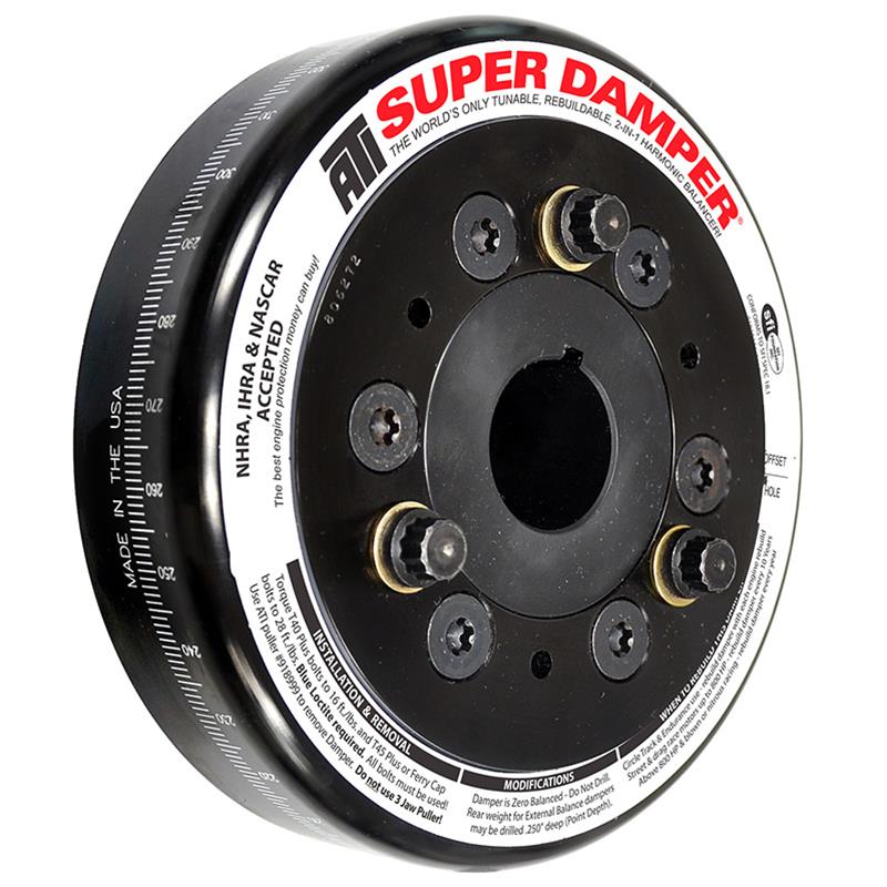 ATI Damper 10-15 LS3 Camaro Super Damper w/ HTD Drive - 7.48 - Aluminum - 6 GRV w/ 916166