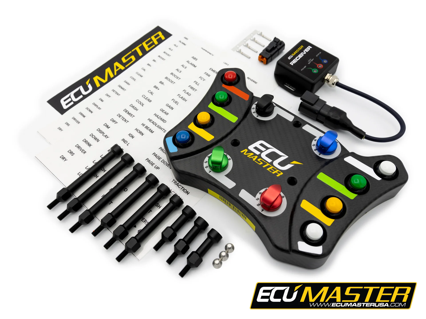 ECU MASTER - WIRELESS RACING PANEL W/RECEIVER