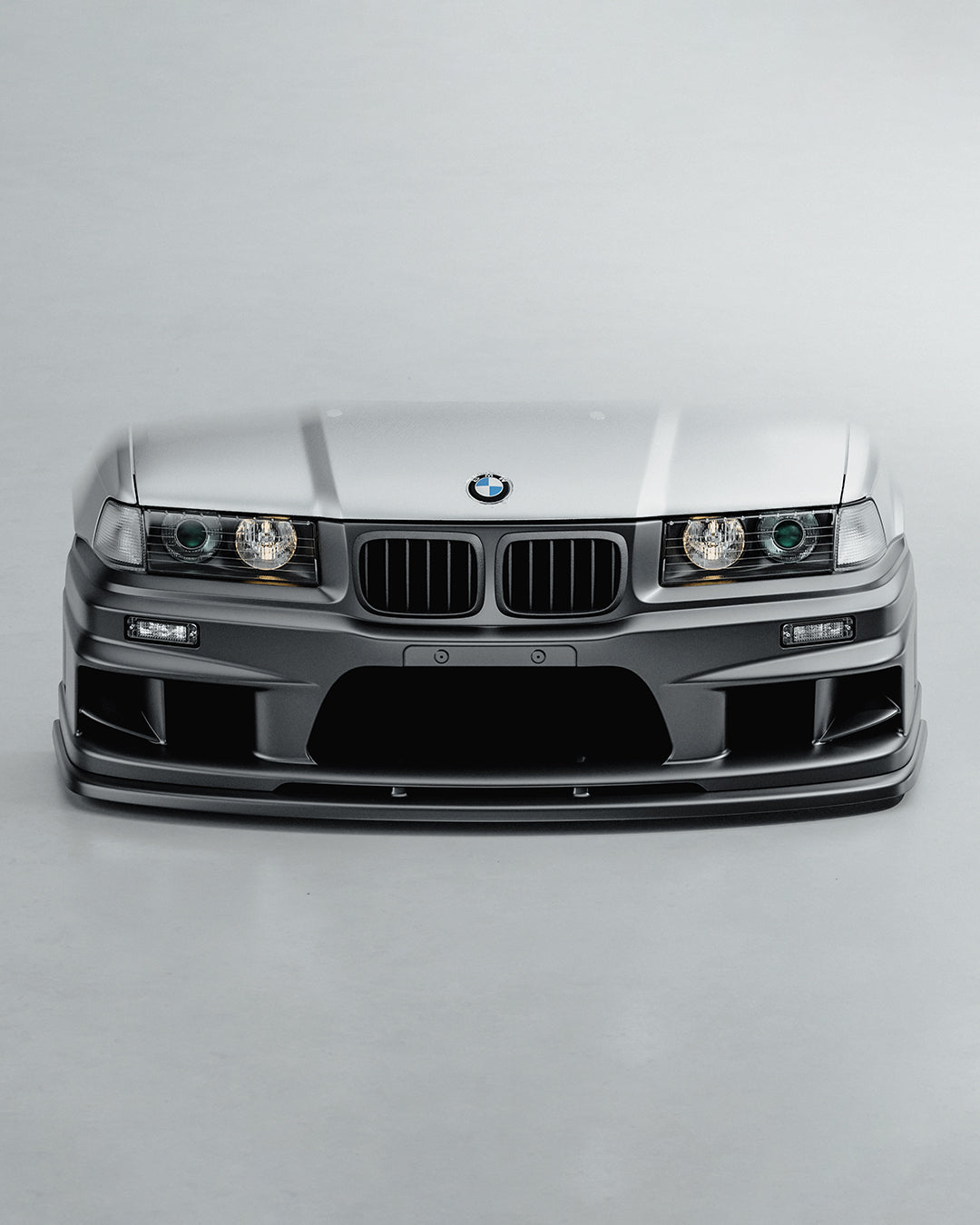 ITATSI - BMW E36 Front Bumper (Nose Panel integrated)