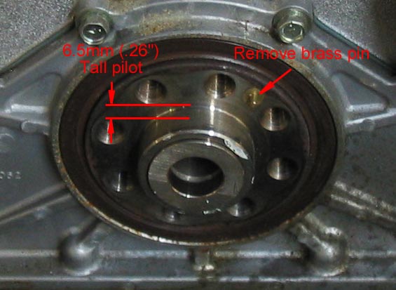 VH to VG transmission adapter kit