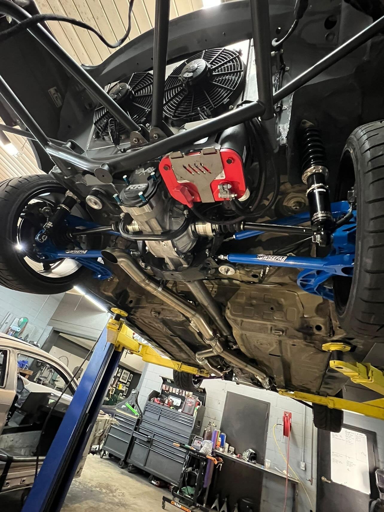 Rise Fab Shop - E46 Quick Change rear subframe