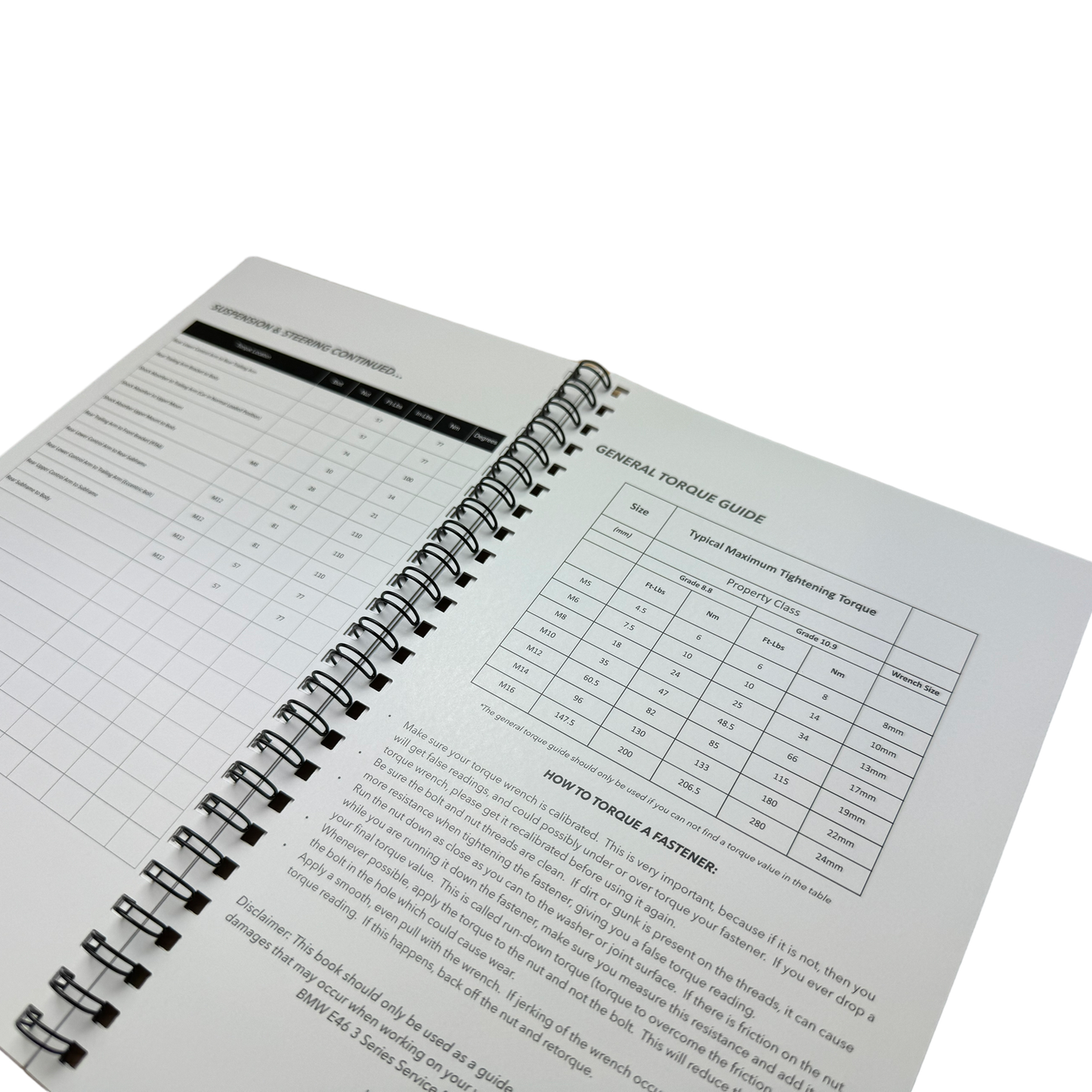 E46 Torque Guide Booklet
