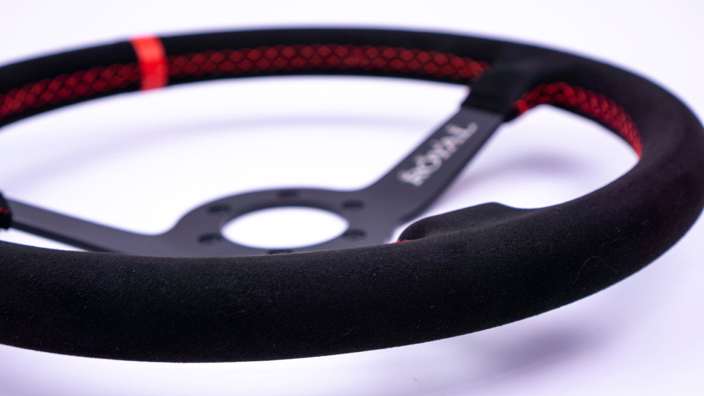 Grip Royal - Brute - 350mm - Suede - Red TDC - Red Stitch