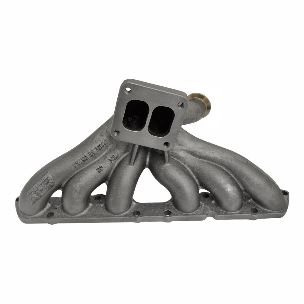 TOYOTA SUPRA LEXUS IS300 GS 2JZ-GE T4 TWIN SCROLL TURBO MANIFOLD + INTAKE MANIFOLD 6 INJECTOR