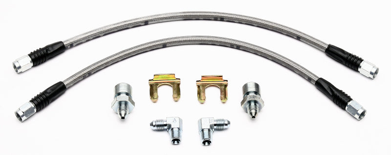 Wilwood Flexline Kit 64-72 Most GM c/ DLS Forged Dynalite ou SL6 Front Caliper