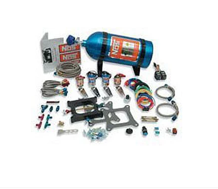 Nitrous Oxide System - NOS Holley Pro 2-Stage Plate System Holley 4500 Dominator Series Flange Carburetor (02302NOS)