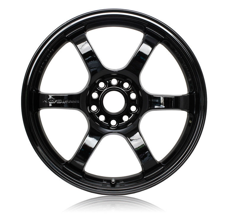 Gram Lights 57DR 17x9.0 +38 5-114.3 Llanta negra brillante