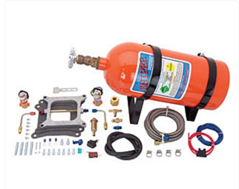 Nitrous Oxide System - NOS Sniper Nitrous System Holley and Edelbrock Squarebore 4-bbl Carbs (07001NOS)
