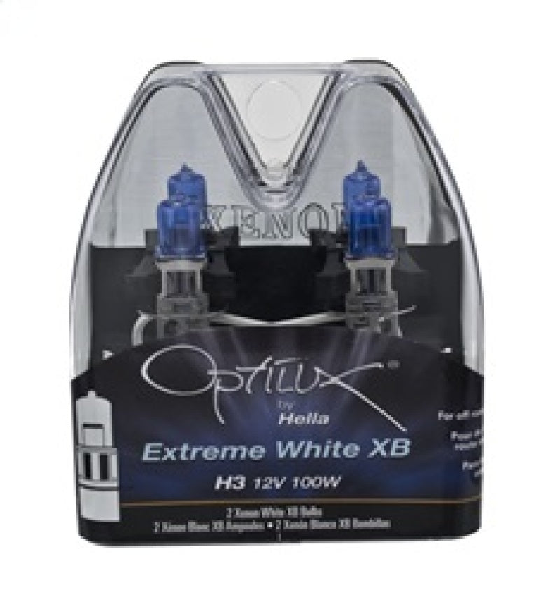 Bombilla Hella Optilux H3 12V / 100W Xenon Blanco XB