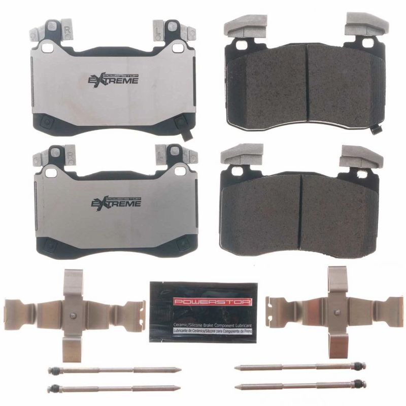 Power Stop 18-19 Kia Stinger Front Z26 Extreme Street Pastillas de freno con hardware