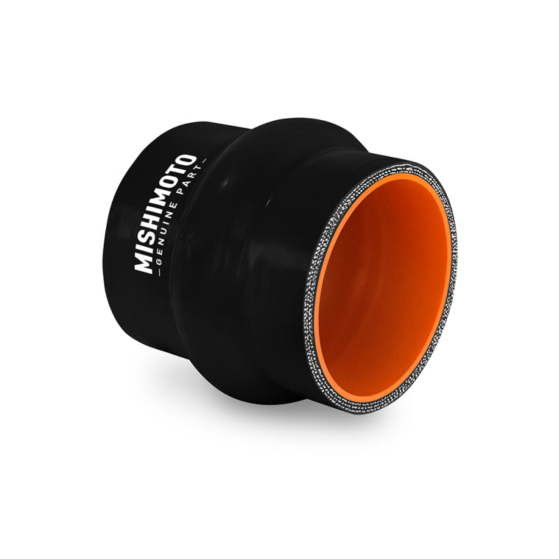 Mishimoto 2 pol. Acoplador de Silicone para Mangueira Hump - Preto